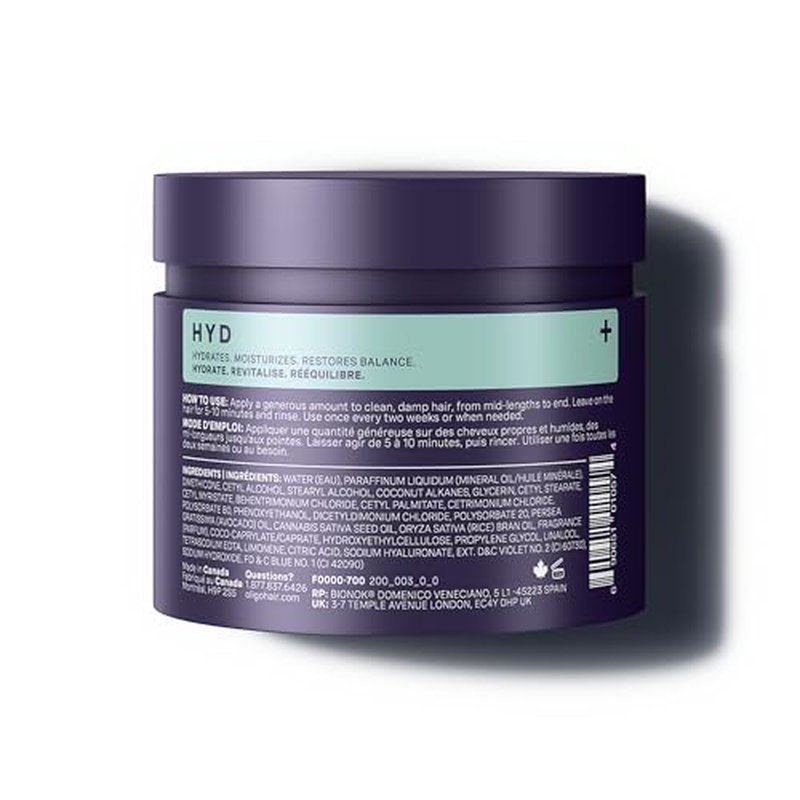 Oligo Professionnel Blacklight Hydrating Hair Mask for Blonde Hair - 6.8 oz
