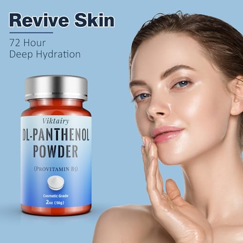 Pure DL-Panthenol Powder 56g Cosmetic Grade Provitamin B5