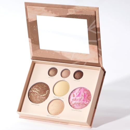 All-in-One Full Face Makeup Palette with Bronzer, Blush & Eyeshadows