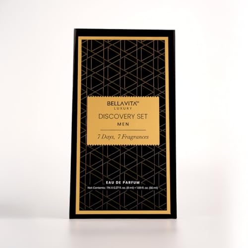 Men's Luxury Perfume Discovery Gift Set - 7 Mini Colognes