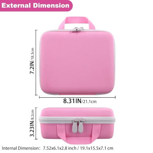 Aenllosi Hard Case for Fanttik C8 Nano Scissors - Pink EVA