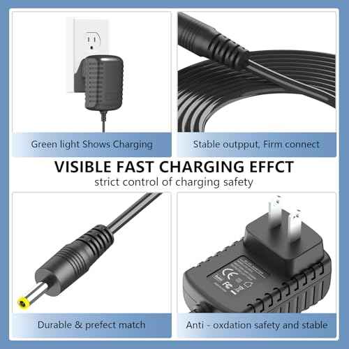 2.3V Charger for Braun Beard Trimmer BT3000 BT3020 BT3021 BT3022 BT3221 BT3222 BT3240 MGK3010 MGK3020 MGK3021 MGK3025 MGK3210 MGK3220 MGK3221 MGK3225 MGK3921 5513 5516 for Braun Clipper Power Cord