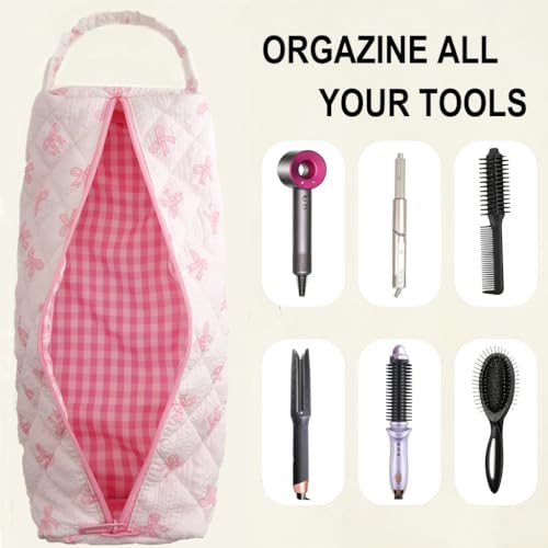 Hair Tools Organizer Travel Bag for Dryers & Curling Irons