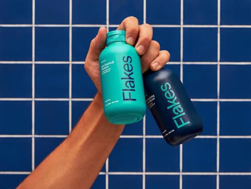 Flakes Anti Dandruff Shampoo & Conditioner Set for Dry & Flaky Scalp - 9 fl oz