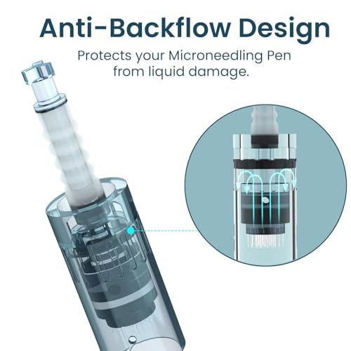 12Pcs Microneedling Pen Cartridges for Dr Pen M8,M7S (4x36Pin,4x16Pin,4xRound Nano)0.25mm