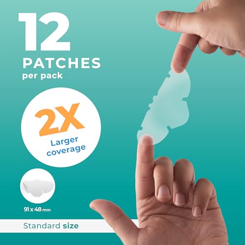 Pimple Patches for Nose (12 Pack), Cover Nose Pimples - Hydrocolloid Acne Patches - Pimple Patch Hydrocolloid Patches & Pimple Stickers, Nose Strip, Zit Patches