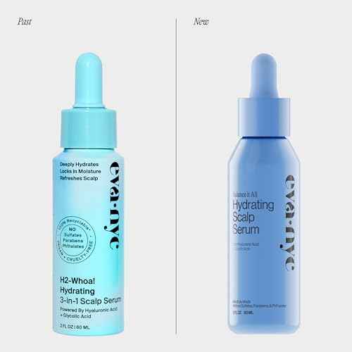 Eva NYC Hydrating Scalp Treatment Serum - Hyaluronic Acid + Glycolic Acid - Lightweight, Fast Absorbing - Reduce Dryness + Restore - For Dry Scalp - Jasmine Scent -Travel Size 2 fl oz