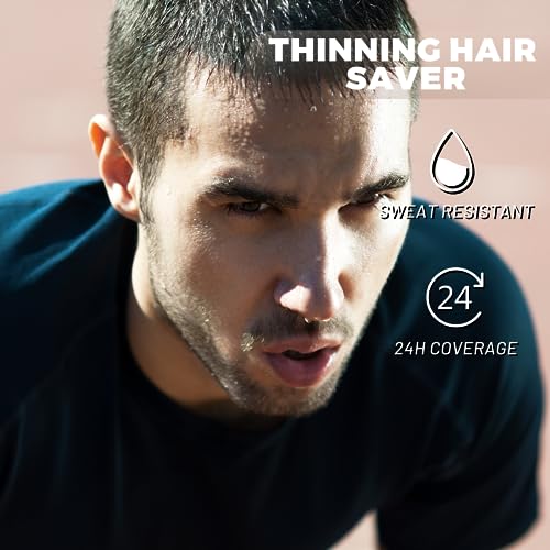 SOVONCARE Hair Fibers for Thinning Hair, Black 28g