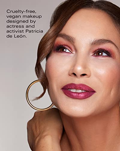 PDL Cosmetics by Patricia De León | High Powered Lipstick (Believe) | Intensely Colored Brick Red Matte Finish Lipstick | Long Lasting Hydrating Formula, Creamy Texture & Weightless Coverage | Vegan | Cruelty-Free | .14 oz