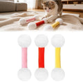 Gantodly Catnip Plush Kick Stick Toy - 3 Color B, Interactive & Durable Indoor Cat Toy
