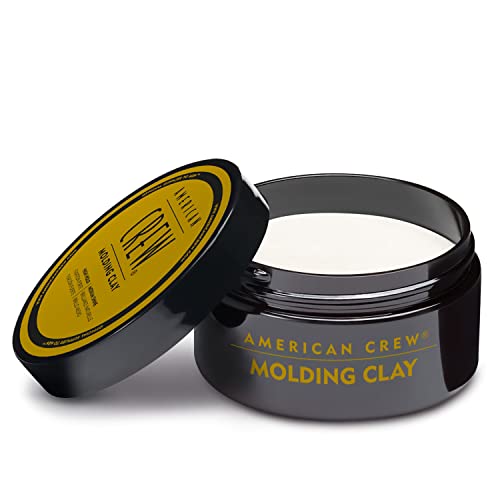 American Crew Men's Hair Molding Clay (Old Version) No Synthetic Fragrance 3oz High Hold Medium Shine