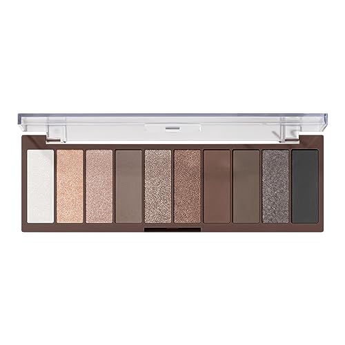 e.l.f. Perfect 10 Eyeshadow Palette - 10 Ultra-Pigmented Nude Shades