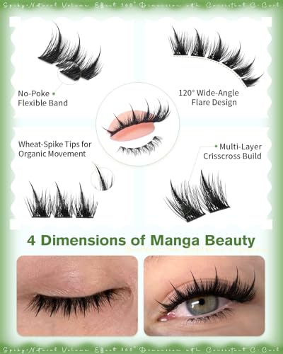 Cat Eye Lash Clusters with Bottom Lashes 8-18MM