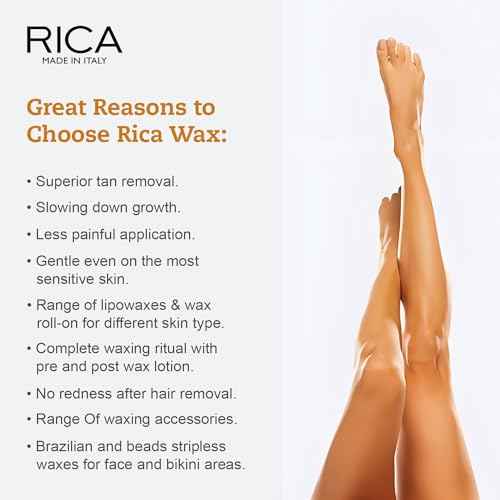 Wax White Chocolate Roll-On Wax Kit - Set of 4 Refills, 100 ML - Made in Italy