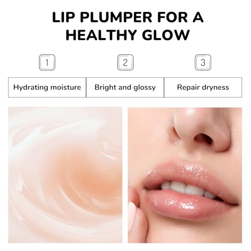 Lip Mask & Scrub Set - Honey Milk Protein Overnight Moisturizer