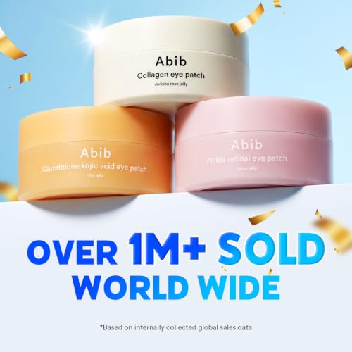 Abib Vegan Collagen Eye Patches, 60 Count - Wrinkles & Fine Lines
