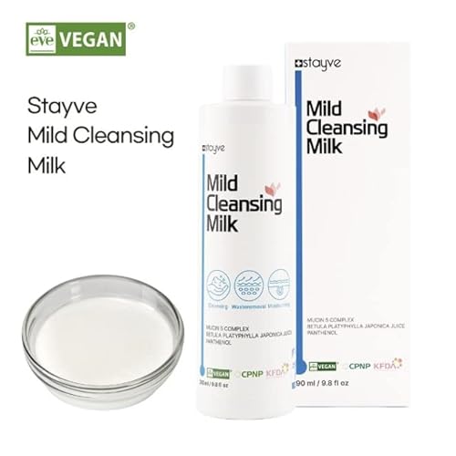 Stayve Mild Cleansing Milk by Evie Korea - Professional Skincare Cleanser - 290ml