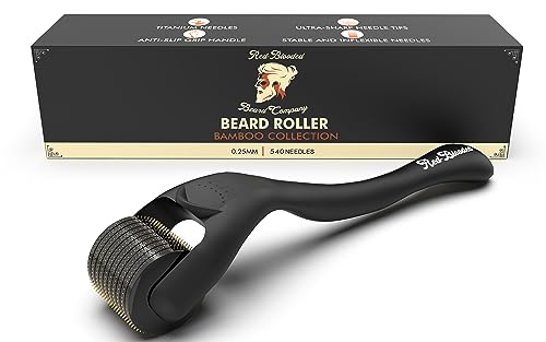 Beard Derma Roller Microneedle for Men – Thicker Fuller Looking Facial Hair