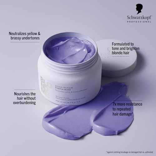 BlondMe BOND REPAIR Purple Mask