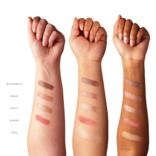 100% Pure Better Naked Makeup Palette – All-in-One Face Palette with Highlighter, Blush & Shadow Trio