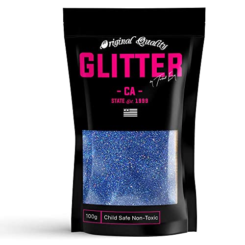 Blue Holographic Ultra Fine Holographic Glitter 100g / 3.5oz Premium Glitter