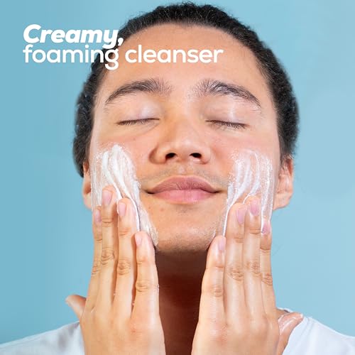 Hanhoo Men¡¯s Blemish Cleanser, 5.07 Fl. Oz., with Bamboo, Sea Salt, and Hyaluronic Acid, Daily Facial Cleanser, Clears Away Dirt and Oil, Pre-Shave Face Wash, For Acne-Prone Skin, Korean Skincare