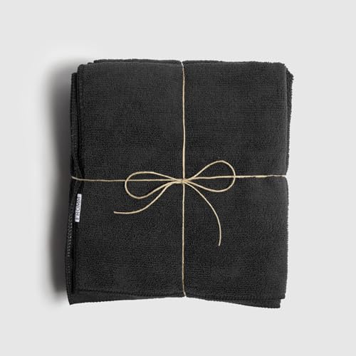 Fromm Softees Microfiber Hair Towels, 16" x 29" (10-Pack)