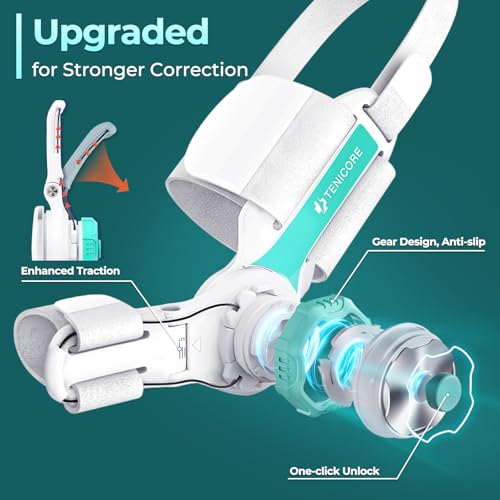 Bunion Corrector for Men Women - Adjustable Toe Straightener with Silicone Padding