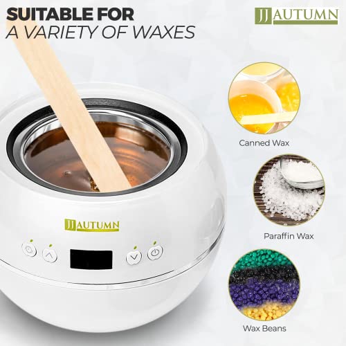 Professional Wax Warmer for Hair Removal | Hot Wax Heater and Melter for Hard and Soft Waxing - Body and Facial