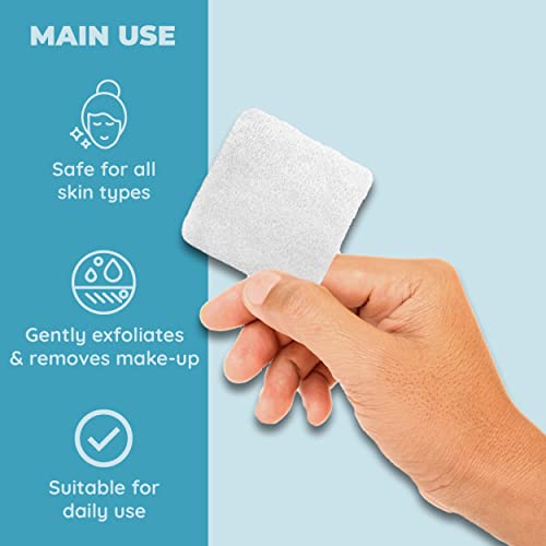 Jacent Mini Exfoliating Pads, 100 Count - Makeup Remover