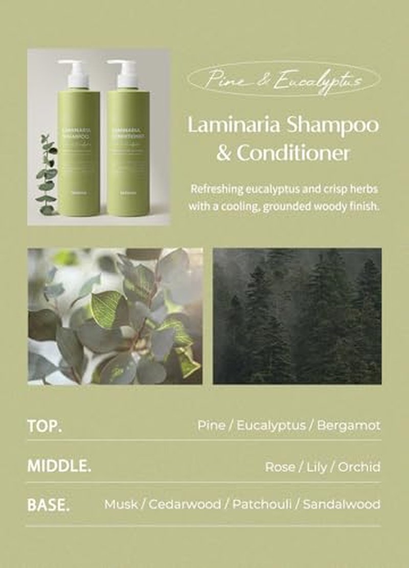 Laferme Thickening Shampoo & Conditioner for Damaged Hair - 16.9 Fl Oz