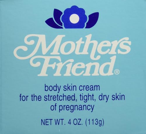 Cherioll Mothers Friend Body Skin Cream for The Stretched, Tight Dry Skin of Pregnancy 4 OZ (Pack of 2)