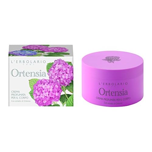 L¡¯Erbolario Hydrangea Perfumed Body Cream - Natural Moisturizer for Dry Skin - With Hydrangea Root and Vitamin E - Locks In Lasting Moisture - 6.7 oz