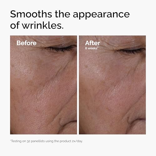 Anti-Aging Peptide Serum with Hyaluronic Acid for Face & Eyes, 1 Fl Oz - Pack of 1
