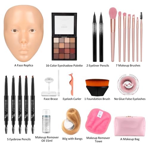 Natasha Denona Mini Rose Eyeshadow Palette + Bonus Premium Korean Sheet Masque with Collagen