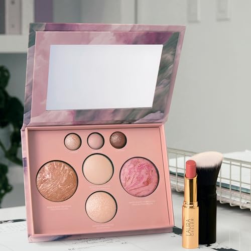 LAURA GELLER Own Your Age Kit - Full Face Palette, Jelly Balm & Brush