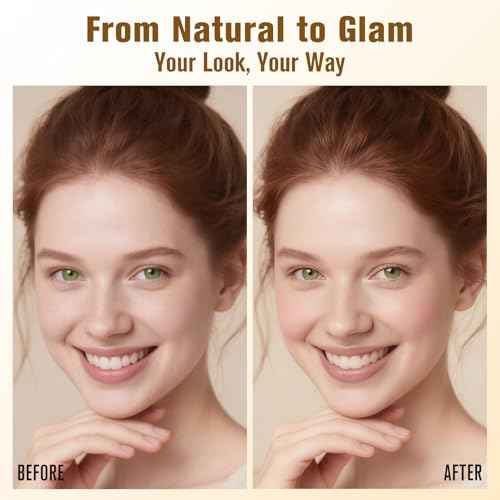 UCANBE 26 Colors 4-in-1 Multi-Use Face Palette, Long-Lasting Makeup Palette with 8 Concealers, 6 Contours, 6 Highlighters and 6 Blushes All In One Palette, High Coverage and Travel-Friendly