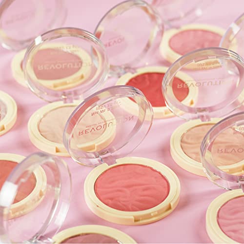 Revolution Blusher Reloaded Pressed Powder - Peach Bliss 0.26oz