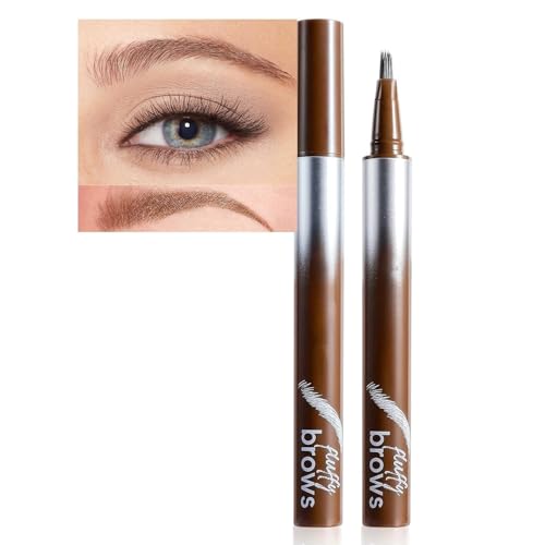 Liquid Eyebrow Pen with Fork Tips - Waterproof & Long-Lasting