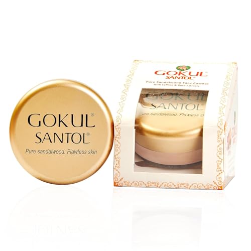 Sandalwood Face Powder 10g - Natural Makeup by Gokul