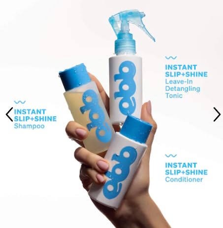Ebb Ocean Club Mini Travel Hair Set - Shampoo, Conditioner & Detangler