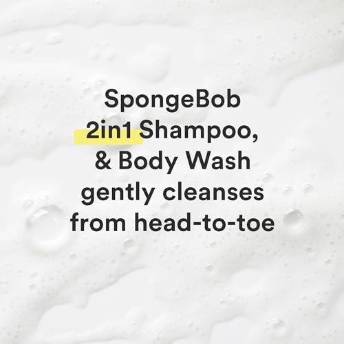 SpongeBob Tear-Free 2-in-1 Shampoo & Body Wash, 28 oz
