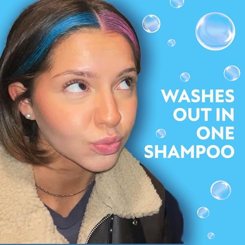 Fun In Temporary Hair Color with Brush Applicator - Washable