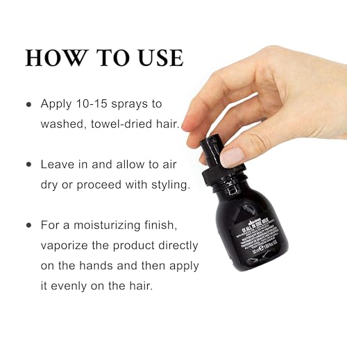 Davines OI All In One Milk Leave-In Conditioner Spray - Frizz Control & Heat Protectant