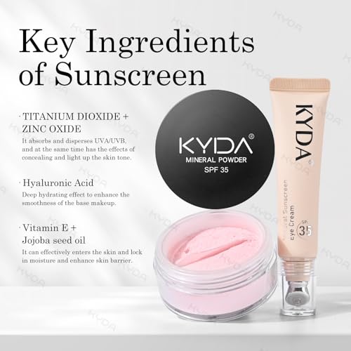 KYDA Mineral Under Eye Concealer Kit with SPF 35