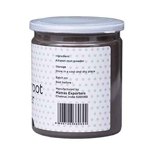 Alkanet Root Powder 10oz | 100% Natural Colourant For Soap making | Makes Beautiful Color Shades | Ratanjot Root Powder | By Yogis's Gift ¢ç