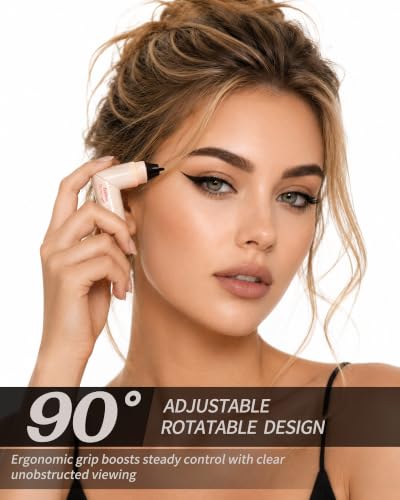 Winged Eyeliner Stamp Pen - Dual L/R Cat Eye Stamp Quick-Dry