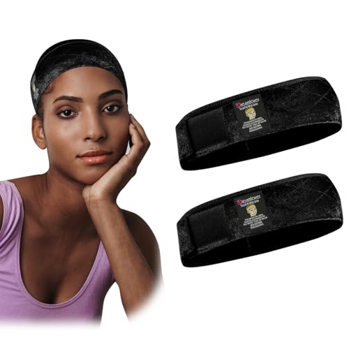 Dreamlover Black Wig Grip Band for Hijab & Half Wigs Non-Slip Headband