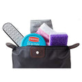 Dry Cracked Heel Repair Intensive Treatment Foot Spa Kit With Skin Moisturizing Feet Cream With 2 Pair Silicone Moistu