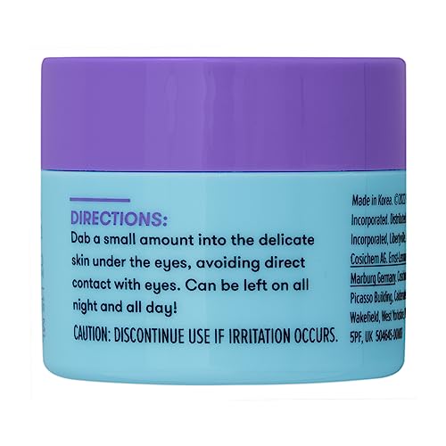 Freeman Restorative Moisturizing & Depuffing Eye Cream + Overnight Leave-On Treatment, For Dull & Tired Eyes, Brightens Undereye Skin, Infused With Magnesium & Hyaluronic Acid, 0.5 fl.oz./ 15 mL Jar